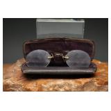 Rimless Pince-Nez Spectacles Circa 1880sï¿½1910s