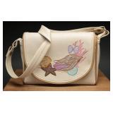 Florida Keys Handbag Canvas Purse With Sea Motif