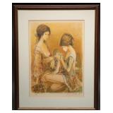 Jacques Lalande Signed Color Lithograph EA Proof