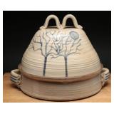 Hand-Thrown Stoneware Lidded Casserole