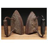 Cast Iron Sad Irons with Handles