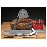 Starrett Layout Tool Set with ProSite Protractor