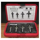 Whiteside Set 501 Roundover Router Bit Set 1/2"