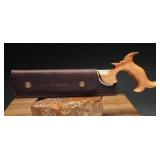 Lie-Nielsen 15 PPI Dovetail Saw With Leather Case