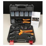 Wirefy 11 Piece Crimping Tool Kit with Case