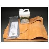 Woodworkerï¿½s Accessory Lot With Leather Roll