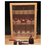 Freud 13 Piece Industrial Router Bit Set w/ Acc