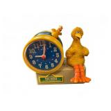 1977 Bradley Sesame Street Talking Big Bird Clock