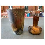 Smelting Crucible & Navajo-Style Pottery