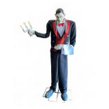 Gargantuan Gothic Butler Animatronic-7ft