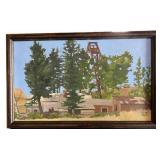 Joe Harris 'A View Near Vindicator' Original Oil