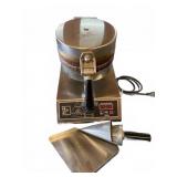 CoBatCo Waffle Cone Maker With Cone Roller Set