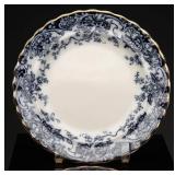 Keeling & Co. 'Chatsworth' Flow Blue Salad Plate