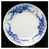 1896 Burgess & Leigh Flow Blue 'Daisy' Plate