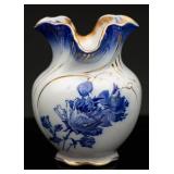 Victorian Doulton Burslem 'Gloire de Dijon' Vase