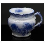 Antique Johnson Bros 'Rochester' Flow Blue Bowl