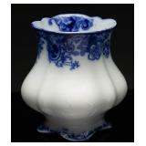Victorian Alfred Meakin 'Ormonde' Flow Blue Suga