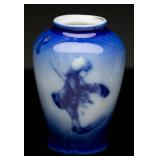 1890 Flow Blue Babes in the Woods Mini Vase