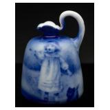 Flow Blue Babes in the Woods Ovoid Creamer