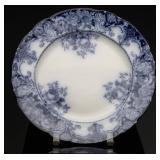 J.H. Weatherby 'Belmont' Flow Blue Dinner Plate