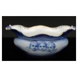 1900 'Trio of Babes' Flow Blue Sugar Bow