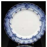 1880 Furnival & Sons Flow Blue 'Grosvenor' Plate