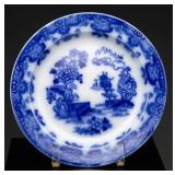 John Wedgwood 'Chapoo' Flow Blue Salad Plate