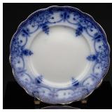 Myott 'Monarch' Flow Blue Bread & Butter Plate