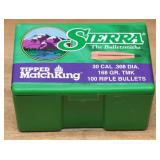 Sierra 30 Cal 168gr Tipped MatchKing, 100ct