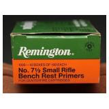 Remington No. 7½ Small Rifle Bench Rest Primers