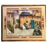 Gorgeous Southwest Themed Pena Framed Print
