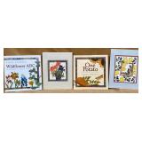 Diana Pomeroy Books and Print Set with Signatures