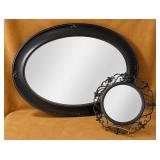 Hobby Lobby Black Metal Framed Mirrors
