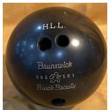 Brunswick Black Beauty 16 lb Bowling Ball