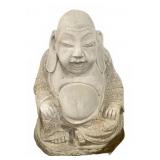 Cast Stone Seated Buddha Statue