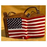 Timmy Woods Beverly Hills American Flag Purse