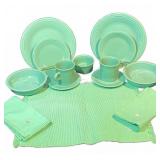 Mint Fiestaware 2-Place Dinnerware Set