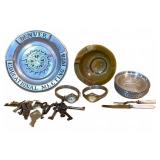 Plates, Watches, Keys, Flatware