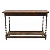 1930 Colonial Revival Bobbin-Turned Table