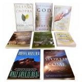 Eight Spiritual and Self-Discovery Books Assort.