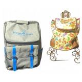 Two Backpacks, Young Living and Tattoo Art Motif