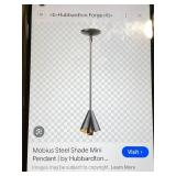 Hubbardton Forge Mobius Steel Shade Mini Pendant