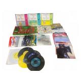 1950s 45s 33.5 78 RPM Records Collection - 47 Pcs