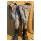 LaCrosse Camo Waders Rubber Boots Size 9