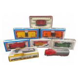 HO Scale Locomotive, Railcars, and Power Pack