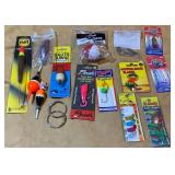 Fishing Tackle Lures Floats and Blades