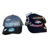 Denver Broncos Super Bowl Champions Caps Set