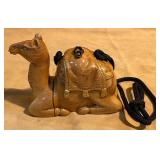 Timmy Woods Camel Shaped Wooden Purse