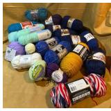 Unopened Assorted Yarn Skeins