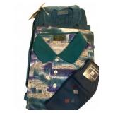 Descente Golf Knit Sweater, Polo, and Socks Set